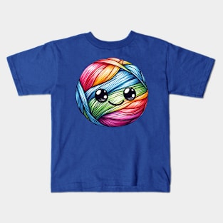 Cheerful Yarn Buddy! Kids T-Shirt